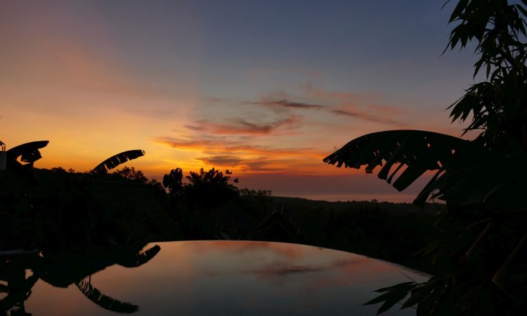 Sonnenuntergang auf Bali