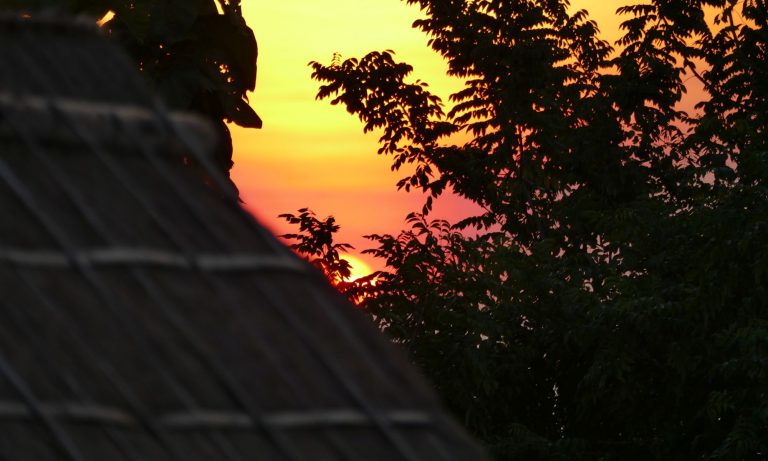 Sonnenuntergang auf Bali