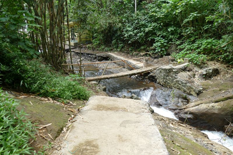 Munduk - Bambusbrücke