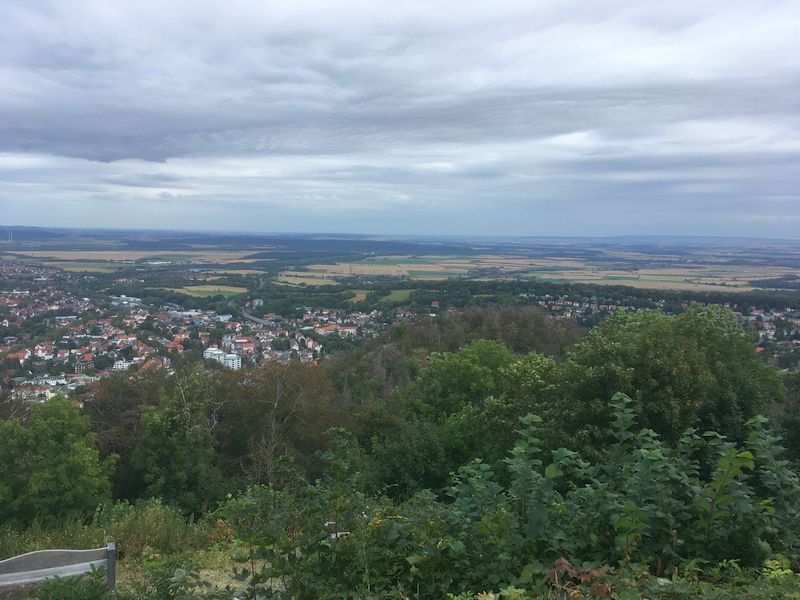 Bad Harzburg - Rundblick vom Burgberg
