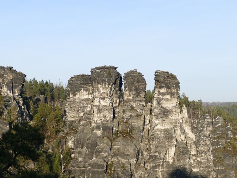Burg Neurathen - Blick auf Kleine Gans