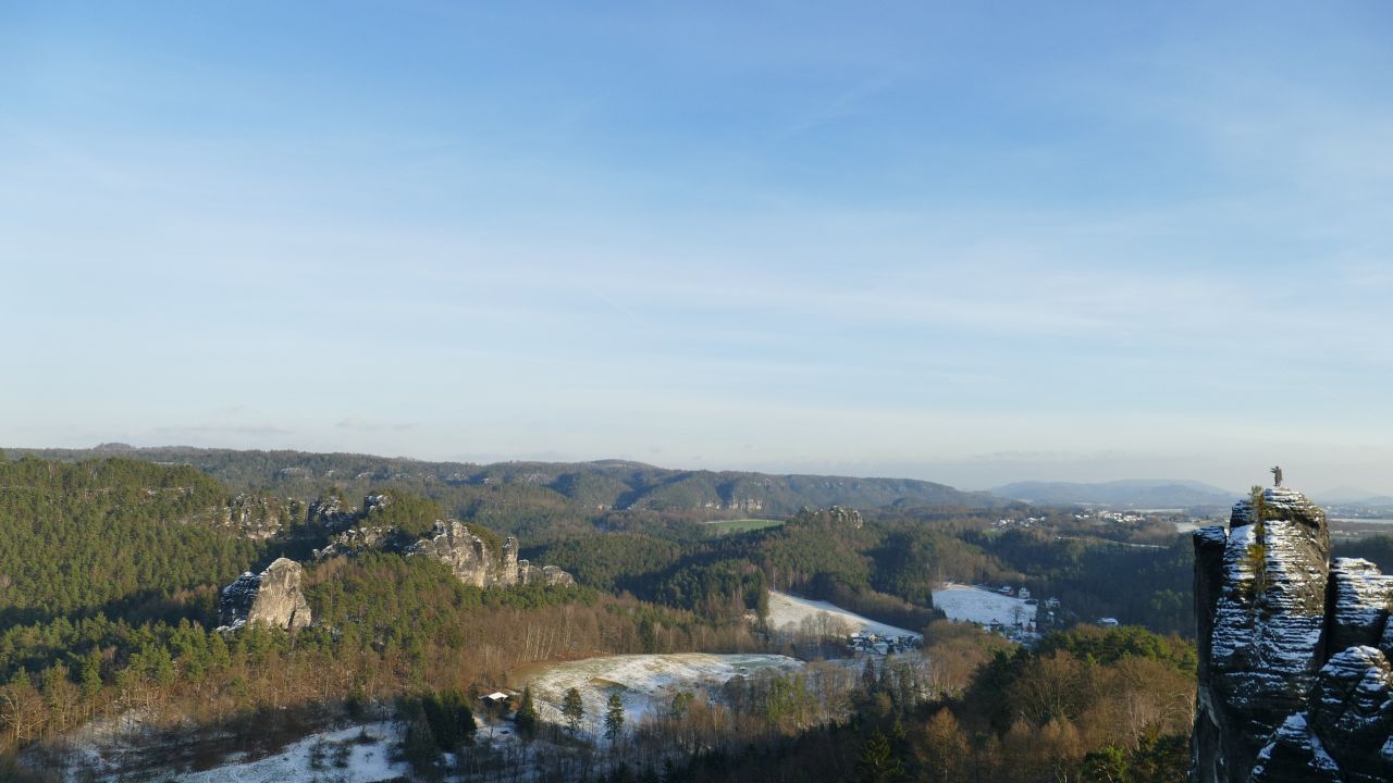 Burg Neurathen - Blickrichtung Osten