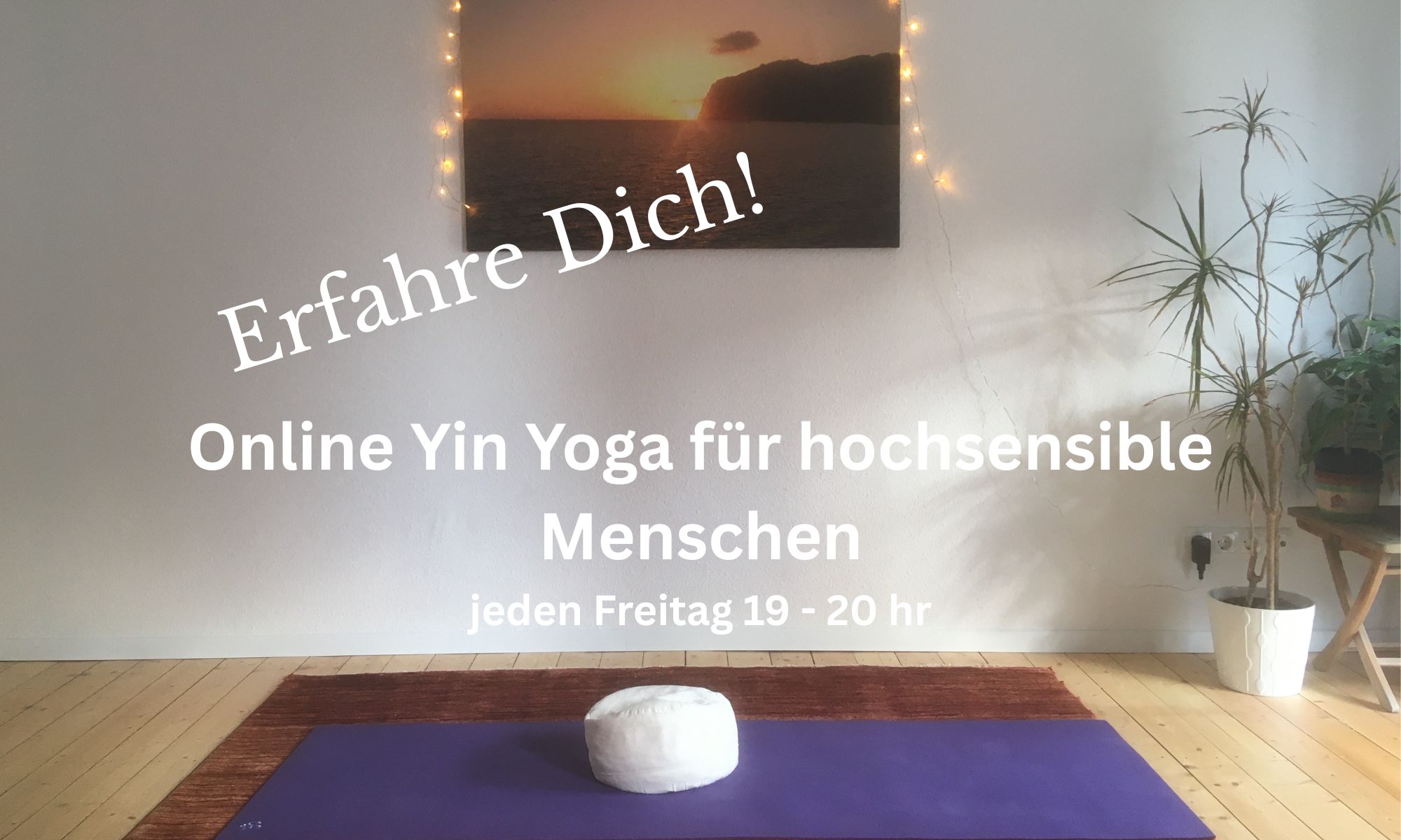 Online Yin Yoga für hochsensible Menschen
